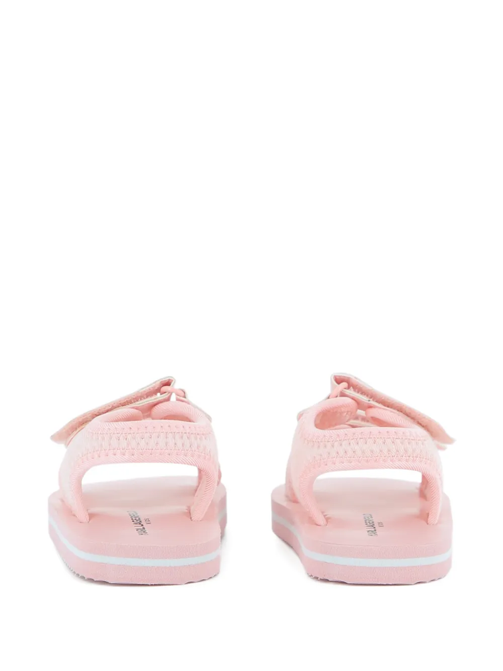 Karl Lagerfeld Kids Sandalen met applicatie Roze