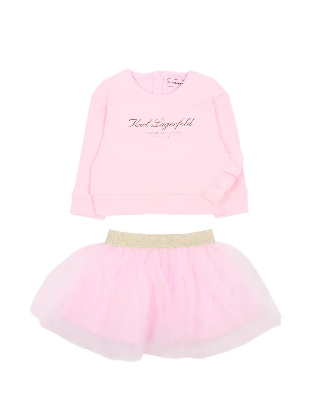 Karl Lagerfeld Kids TEXTILE SET - Rosa