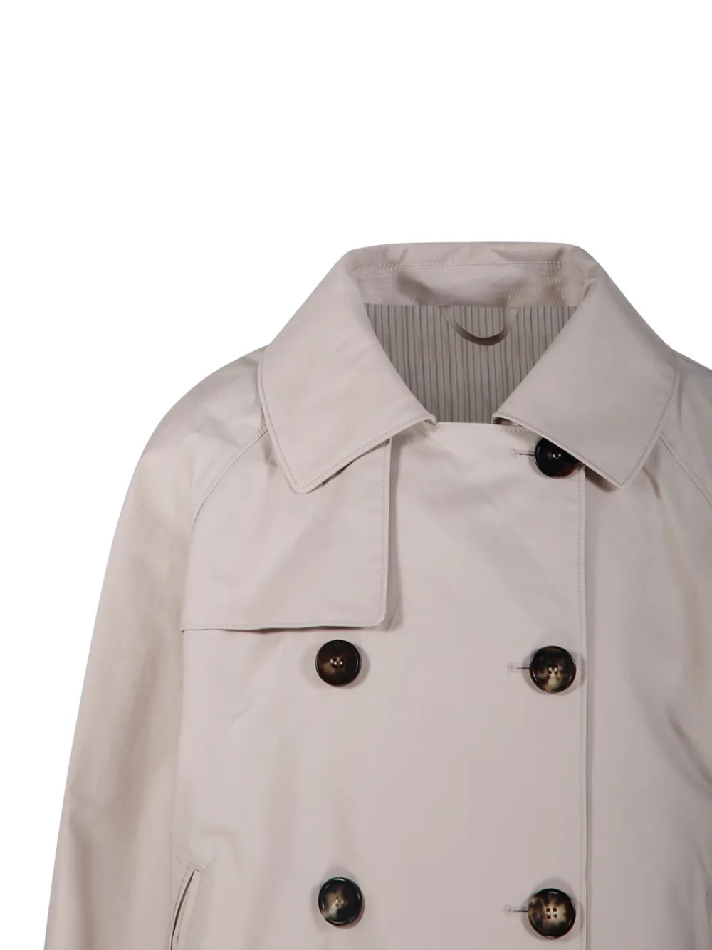 Max Mara Jack met dubbele rij knopen Beige