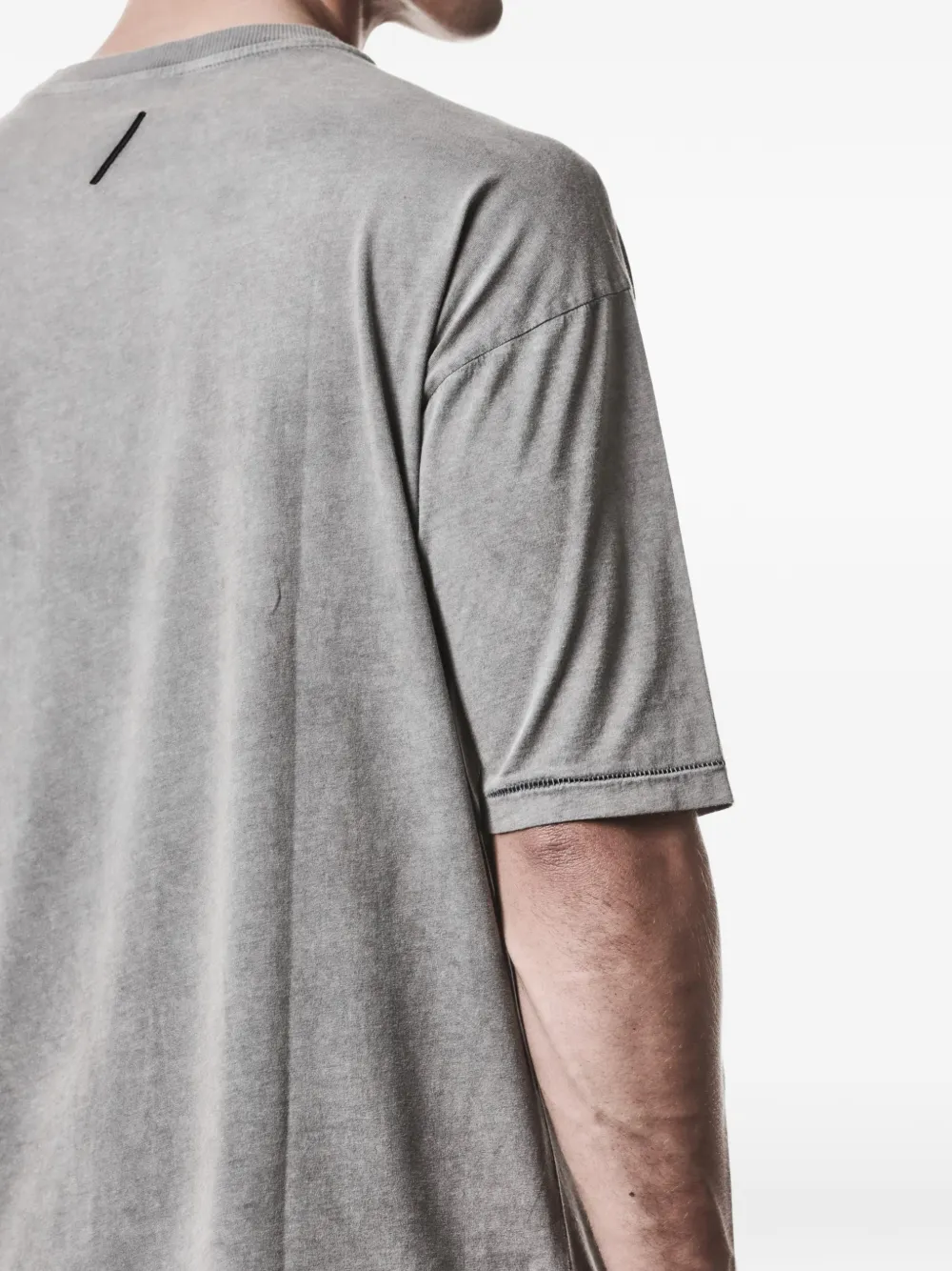Thom Krom T-shirt met grafische print Grijs