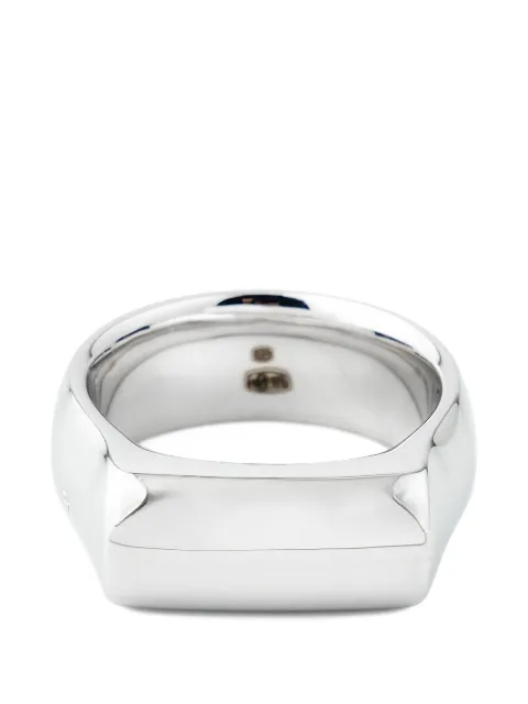 Tom Wood polished signet ring