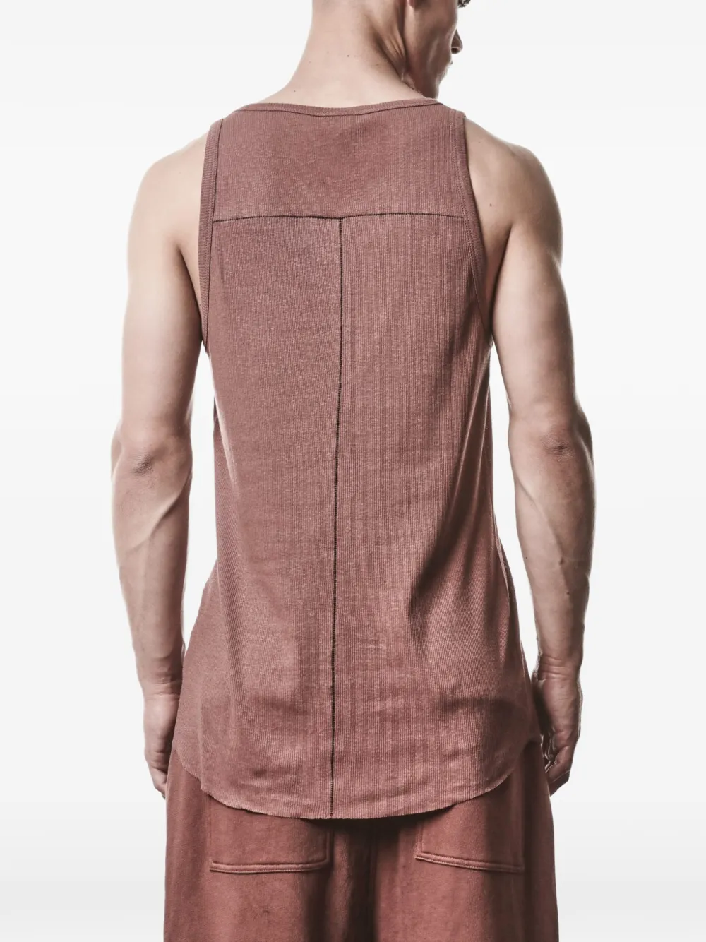  Thom Krom Seam-detail Tank Top - Red 