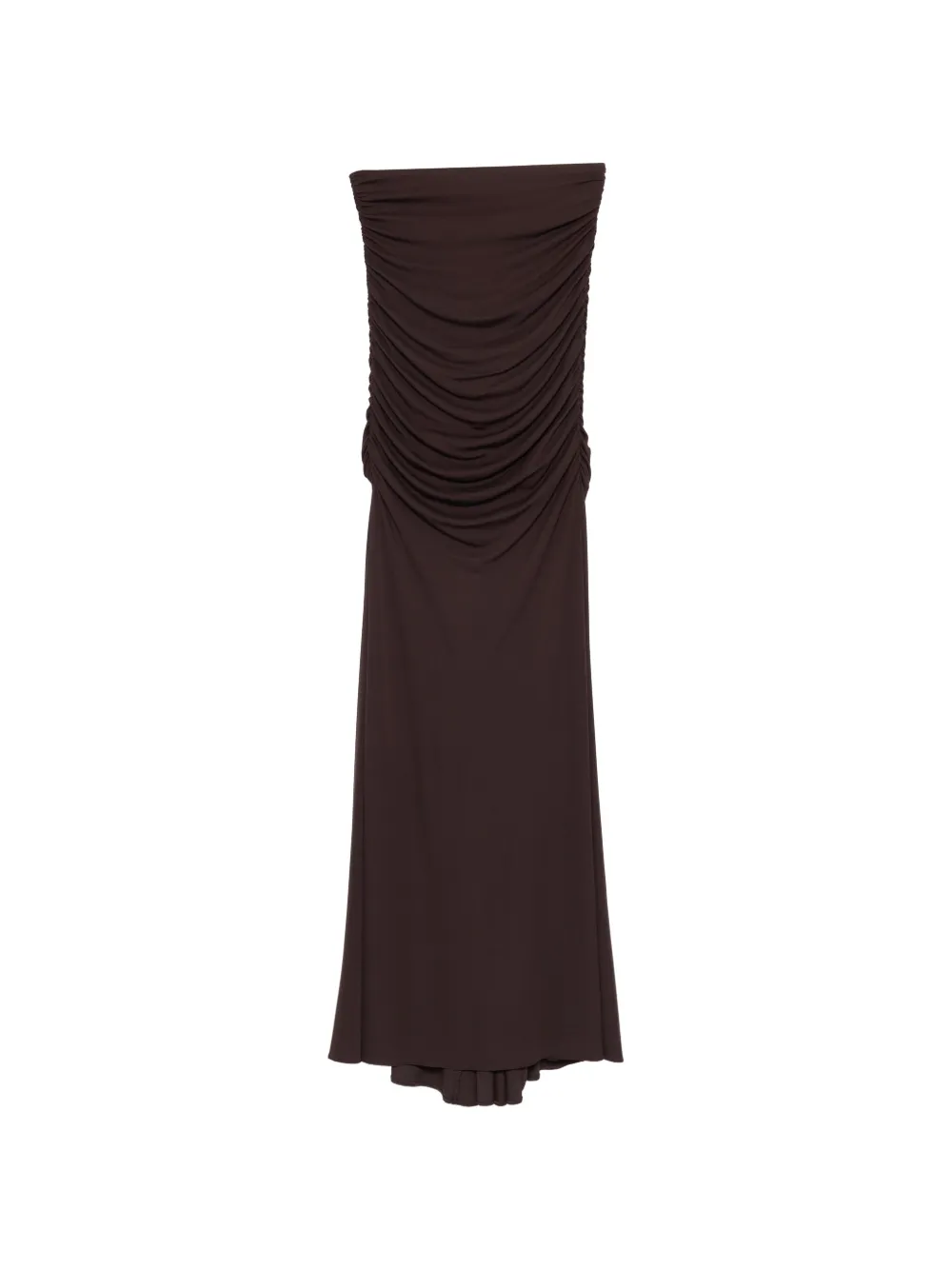 Elisabetta Franchi ruched skirt - Marrone