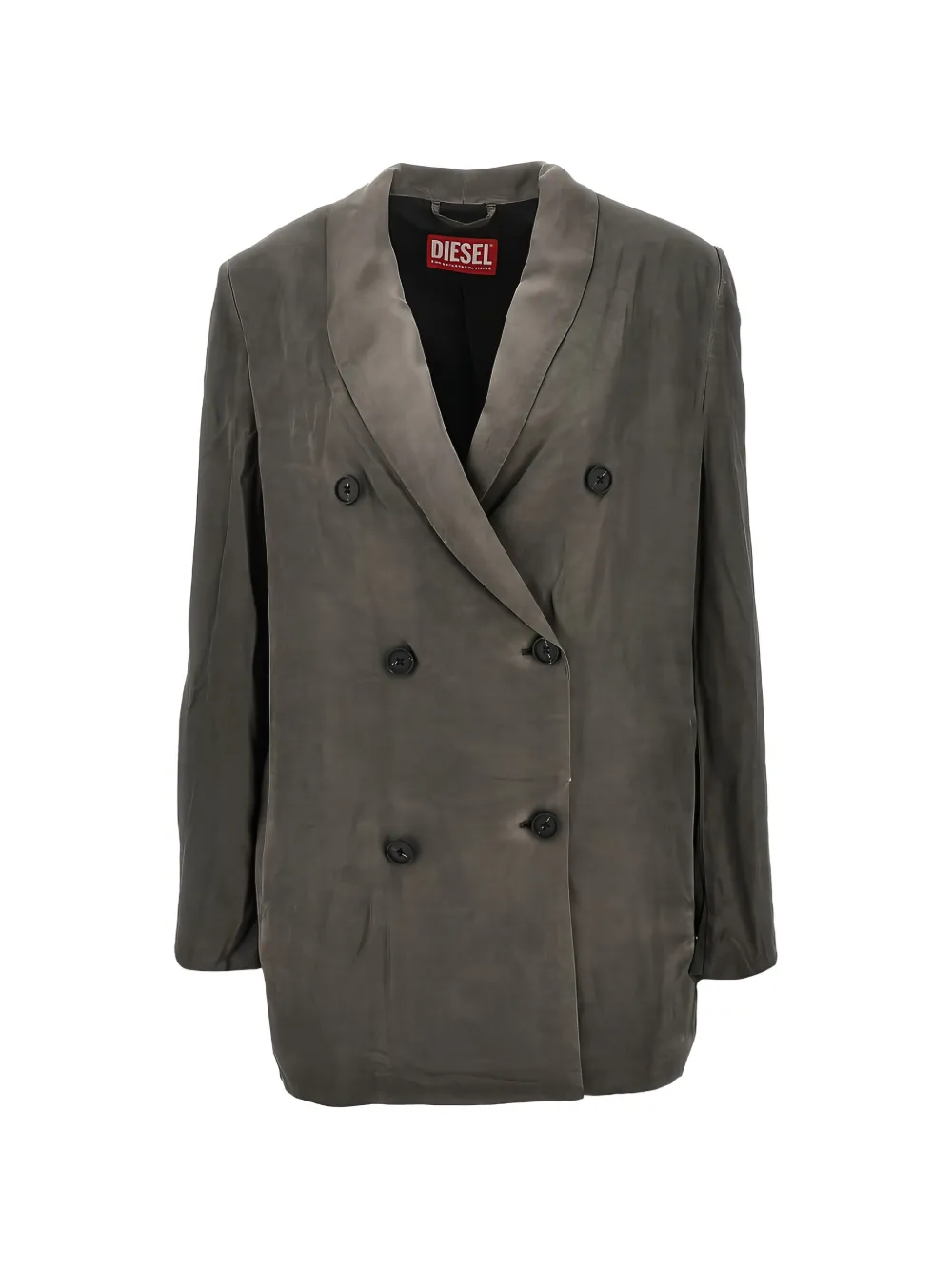 Diesel double-breasted blazer - Grigio
