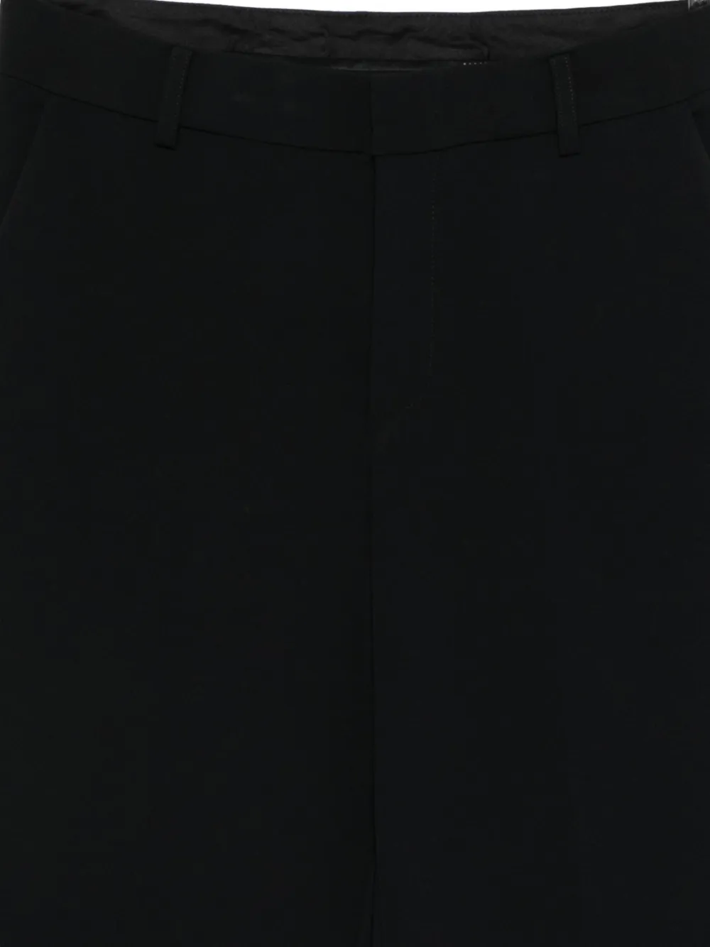 Federica Tosi Pantalon met rits Zwart
