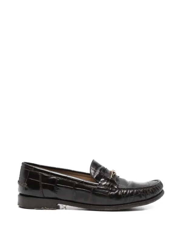 Ferragamo Pre-Owned ニュー ヴァラ ローファー | ブラウン | FARFETCH JP