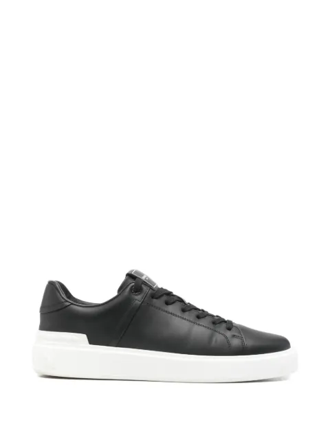 Balmain Pre-Owned B-Court low-top leather sneakers
