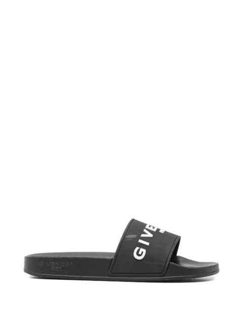 Givenchy Pre-Owned flip flops con logo en relieve