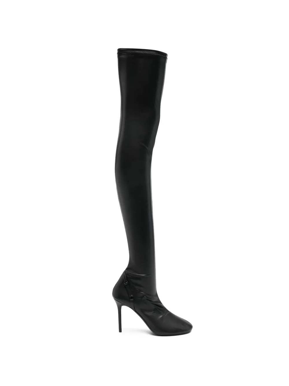 Courrèges Pre-Owned Oblique knee-high boots - Schwarz