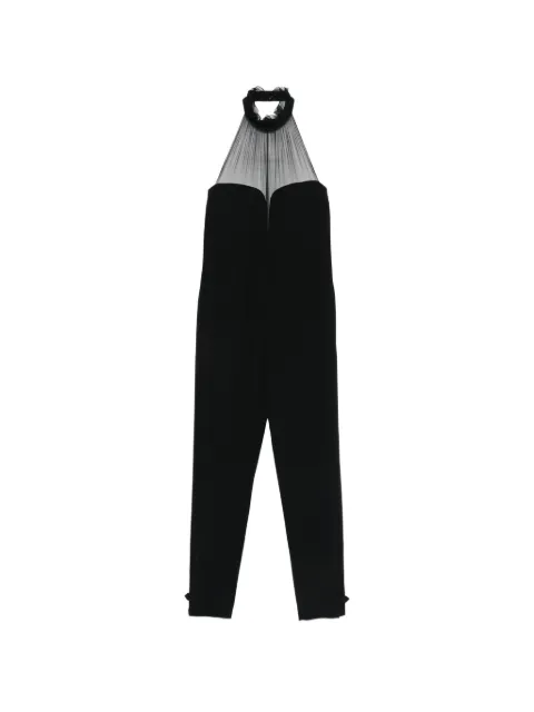 Saint Laurent Pre-Owned jumpsuit con cuello halter