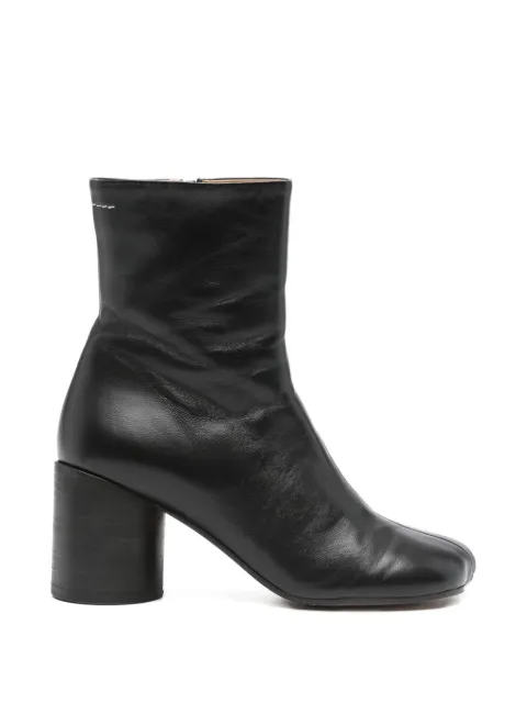 Maison Martin Margiela Pre-Owned bottines en cuir à fermeture zippée