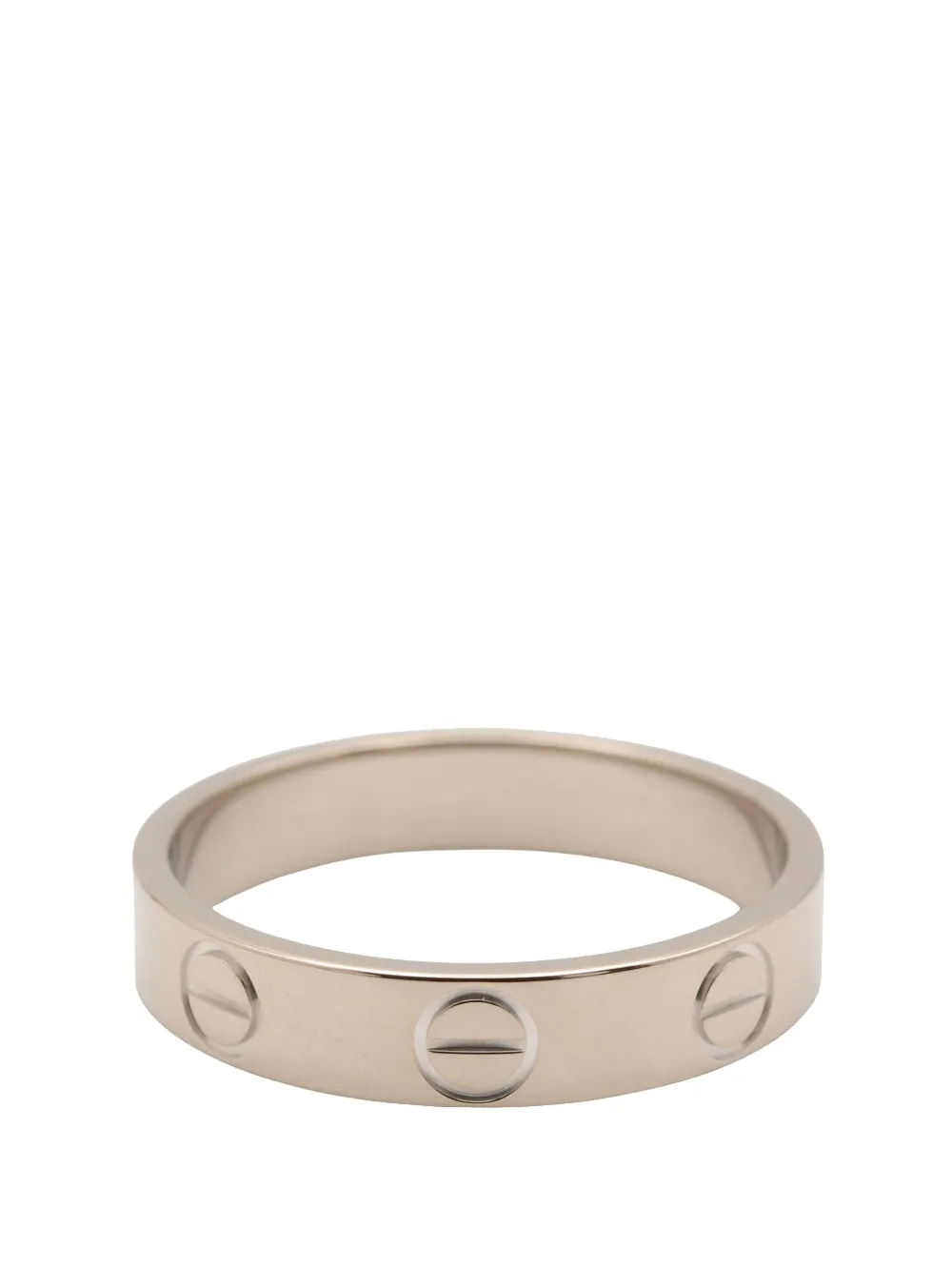 Cartier 2024-2025 18K White Gold Small Love ring - Argento