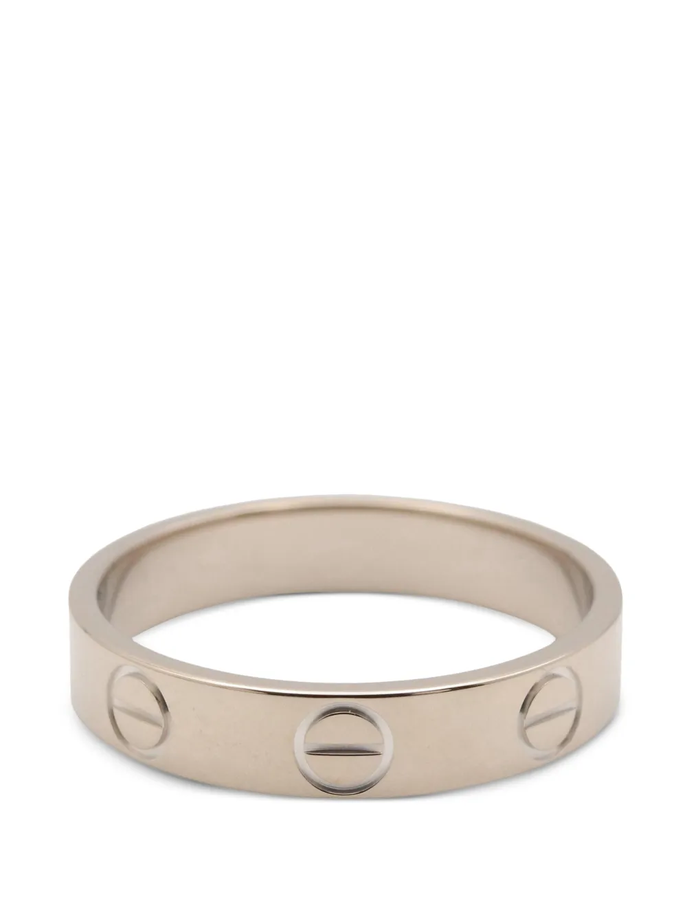 Cartier 2024-2025 18K White Gold Small Love ring - Argento