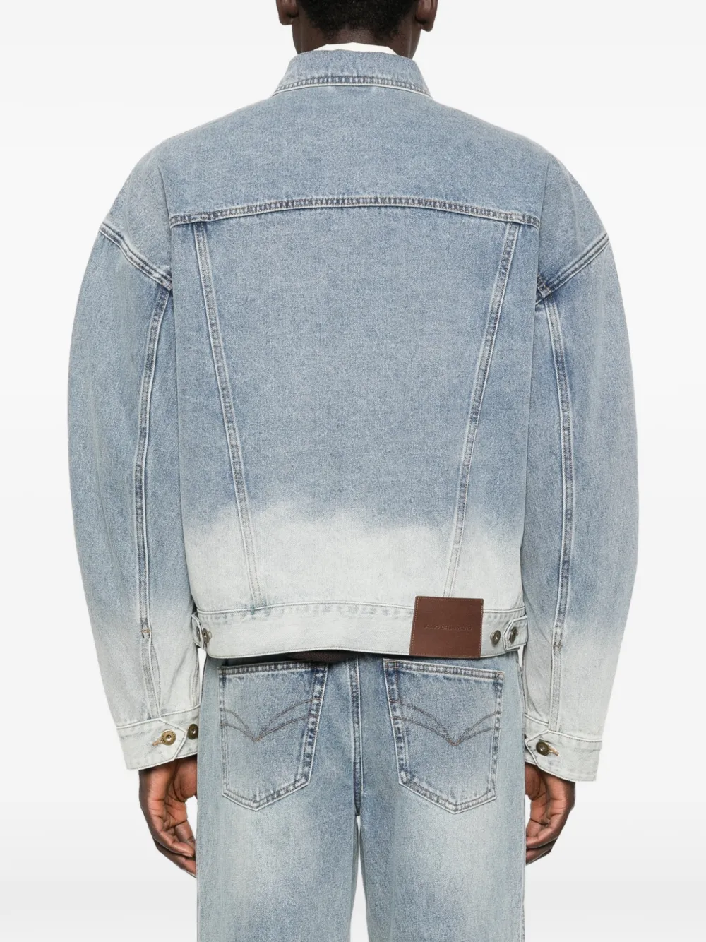 Feng Chen Wang デニムジャケット | ブルー | FARFETCH JP