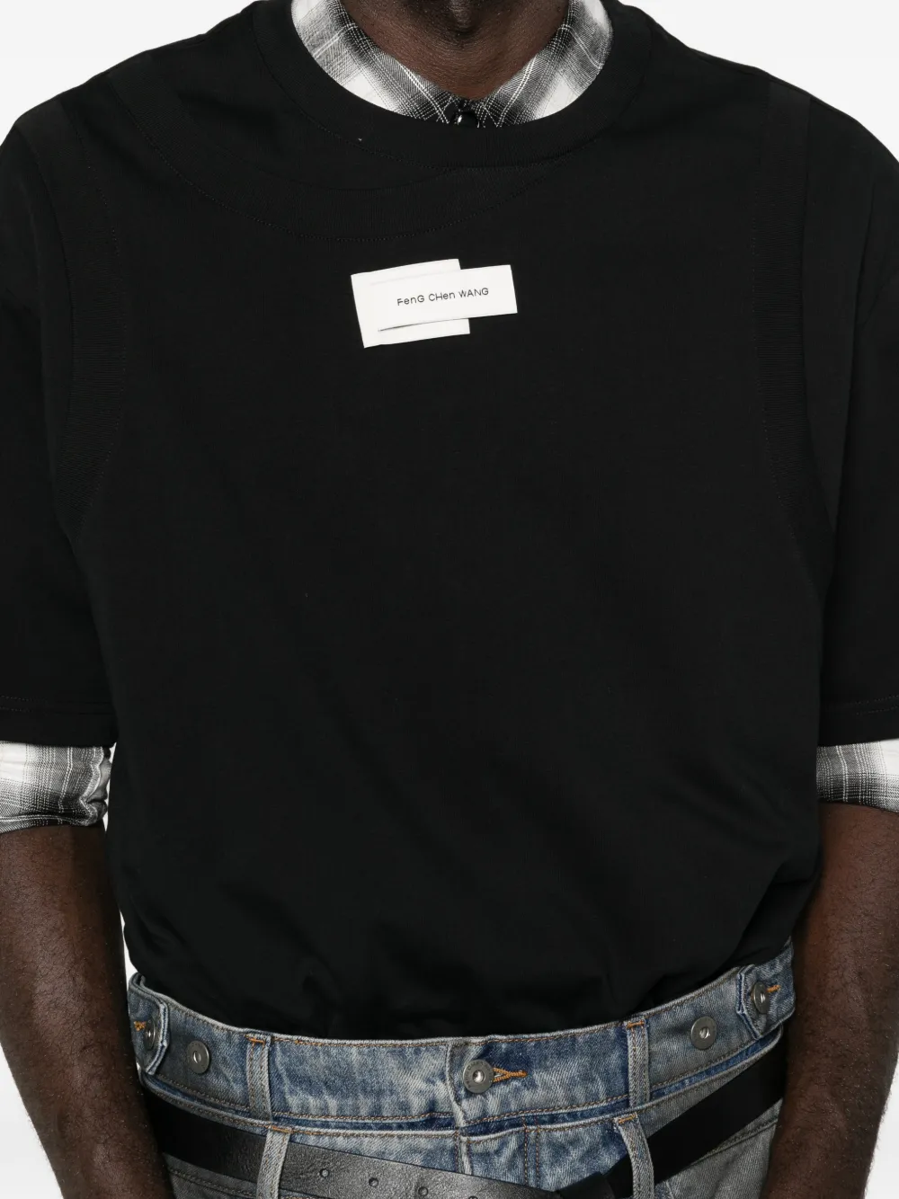 Feng Chen Wang T-shirt Zwart