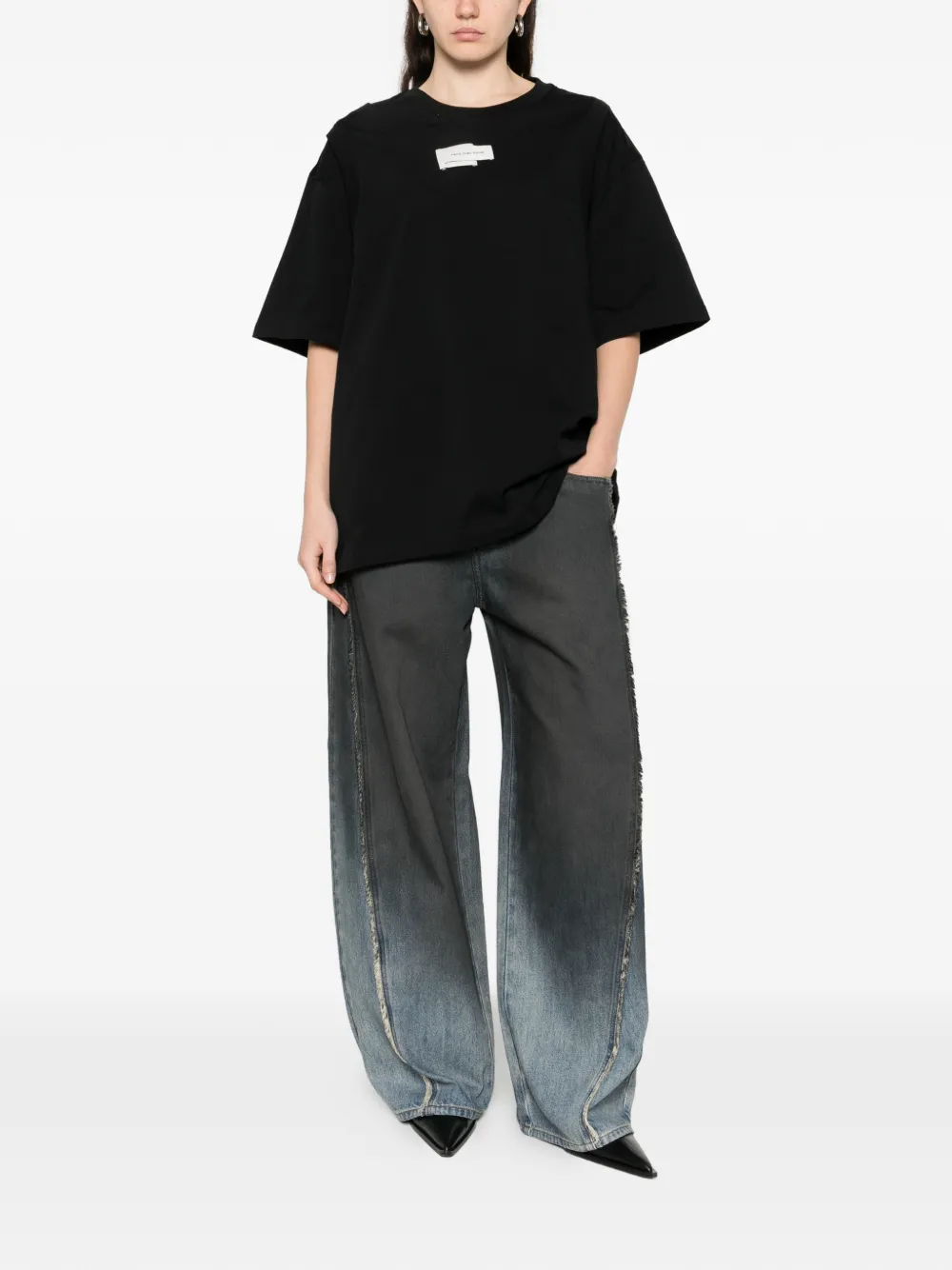 Feng Chen Wang T-shirt Zwart