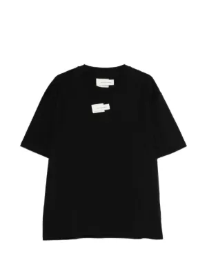 Comme Des Garçons Shirt Zip Cotton T-shirt | Black | FARFETCH