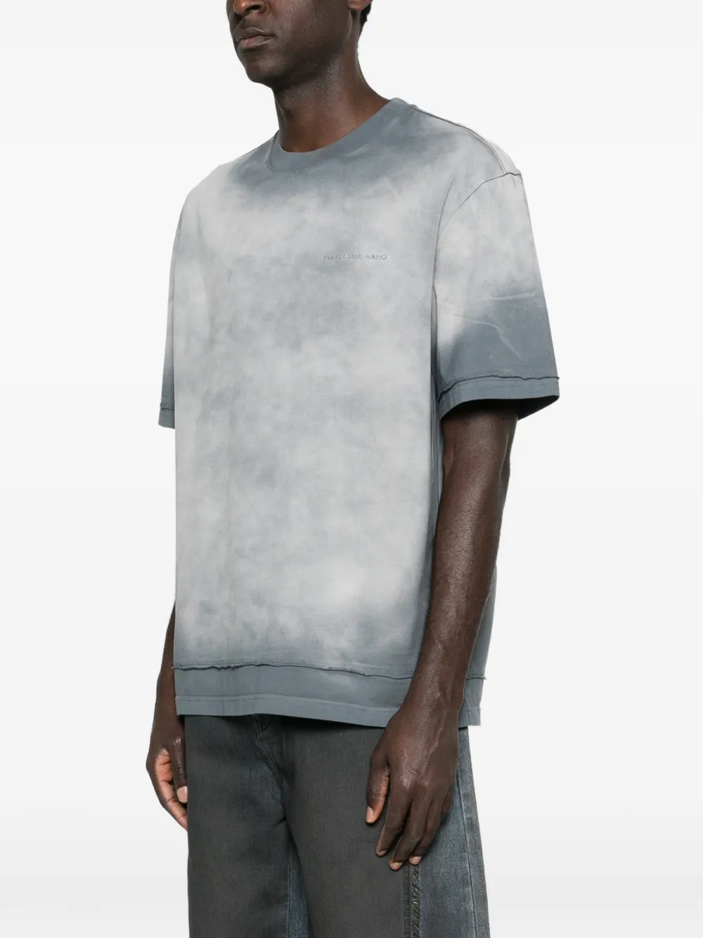  Feng Chen Wang Tie-dye T-shirt - Grey 