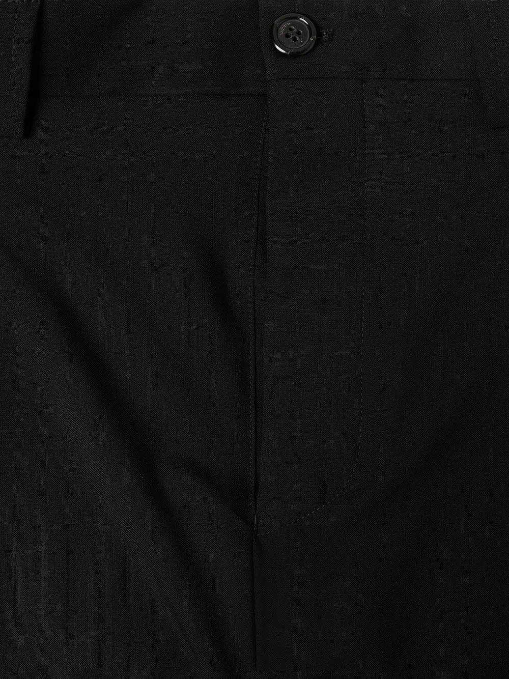 Laneus Broek met knopen Zwart