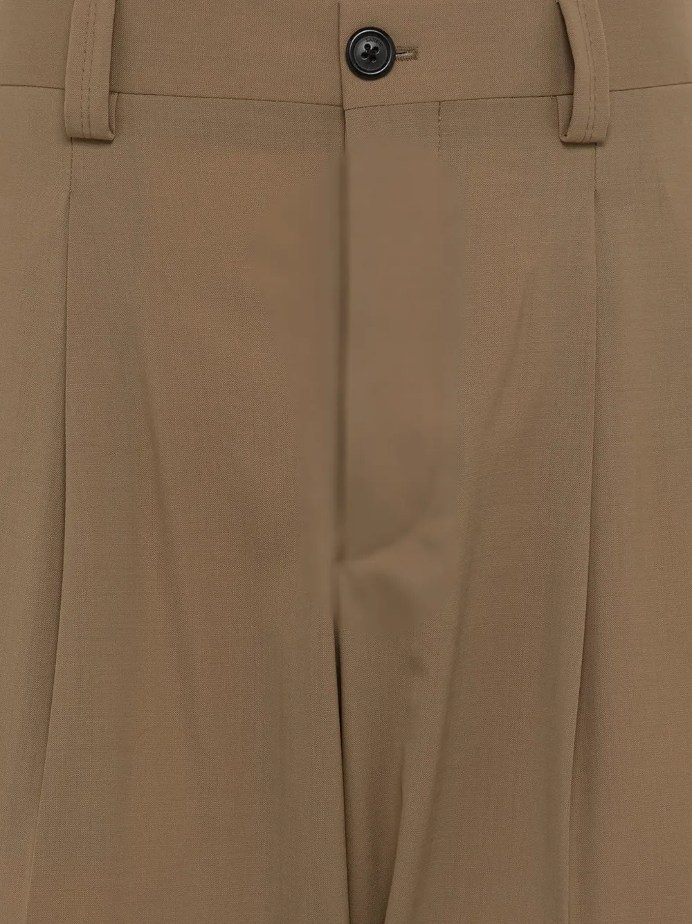  Laneus Button-fastening Flap-pocket Trousers - Brown 