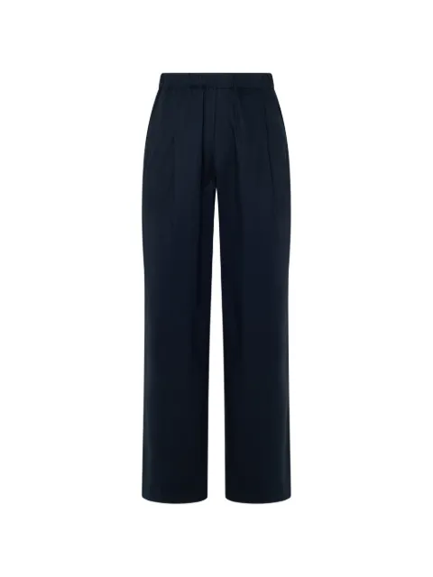 Laneus detail-embroidered trousers