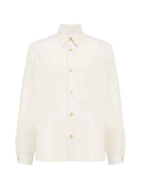 Laneus buttoned pocket overshirt