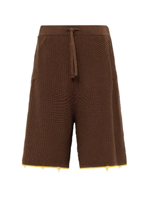 Laneus knitted shorts