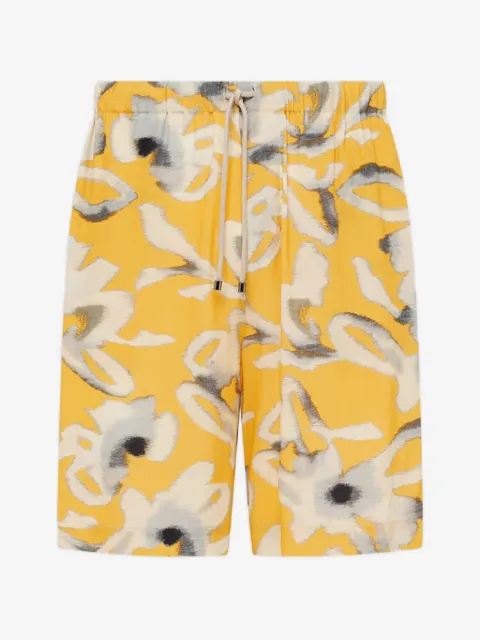 Laneus shorts con estampado floral