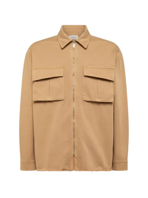 Laneus chest-pocket shirt