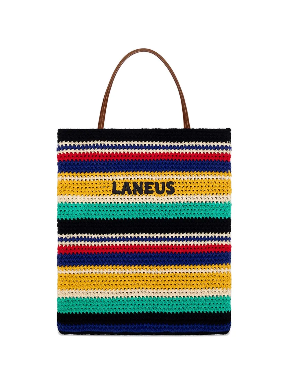 Laneus striped-pattern shoulder bag - Toni neutri