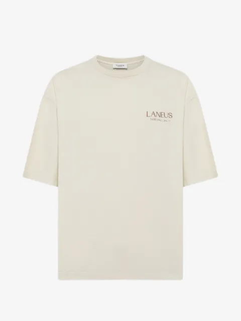 Laneus t-shirt à logo imprimé