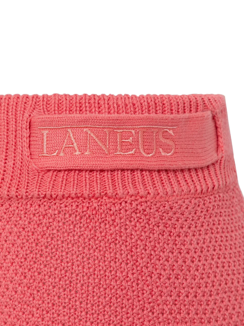 Laneus Gebreide shorts Roze