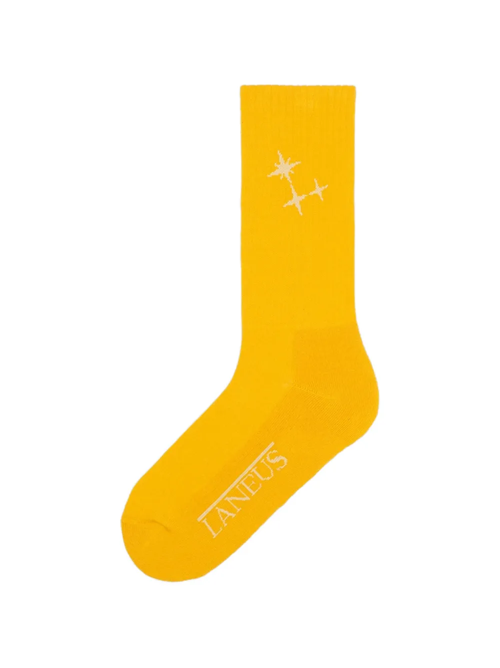 Laneus Star-embellishment Socks - Yellow 