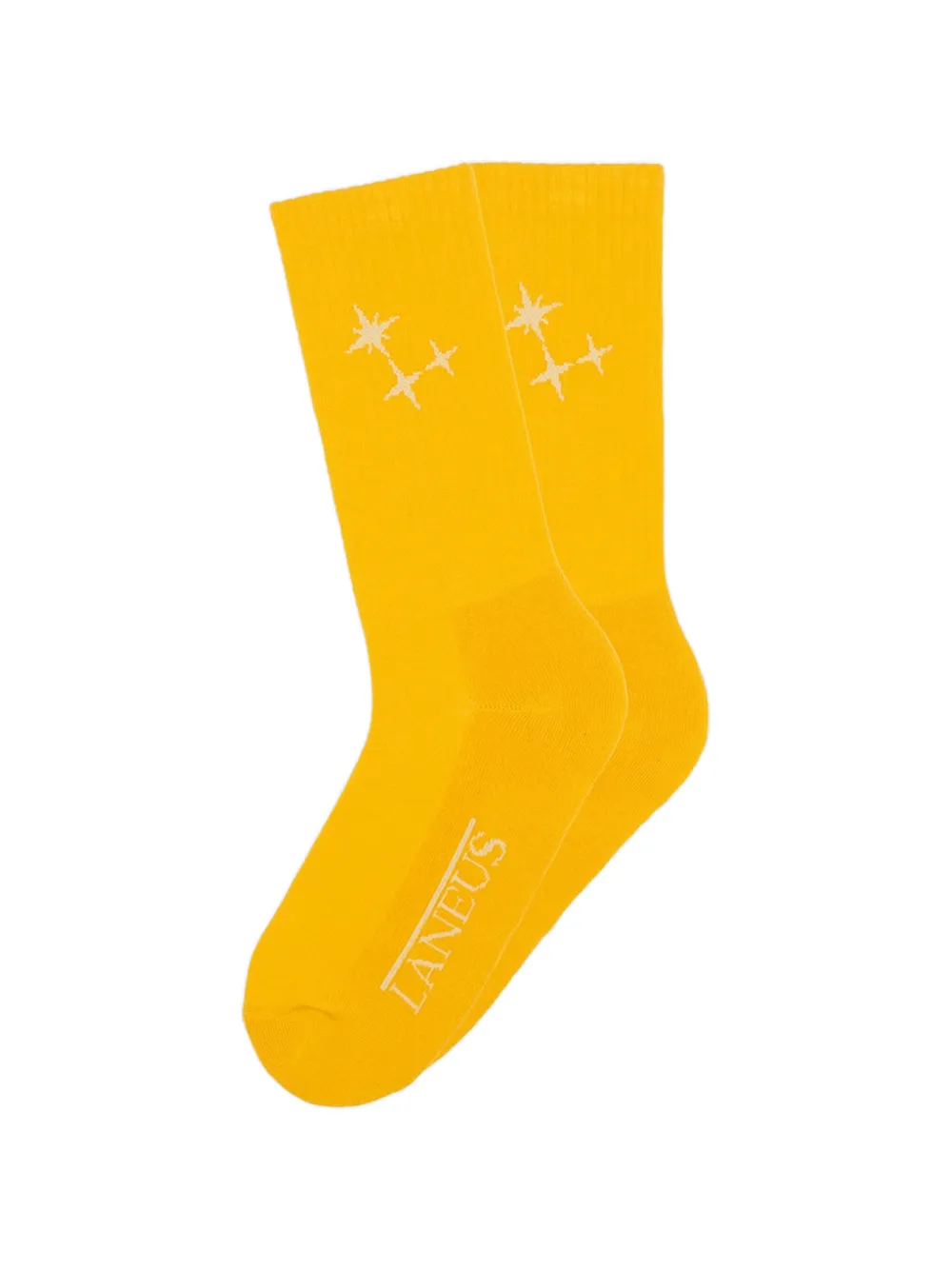 Laneus star-embellishment socks - Giallo