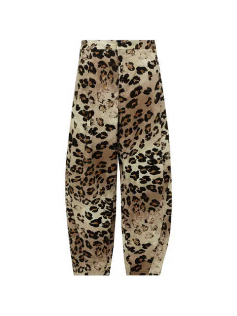 Laneus leopard-print trousers