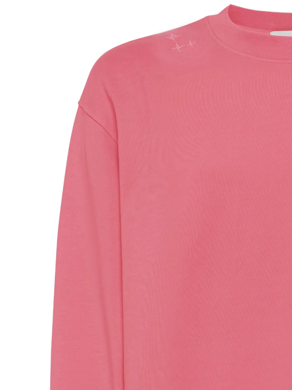 Laneus Sweater met ronde hals Roze