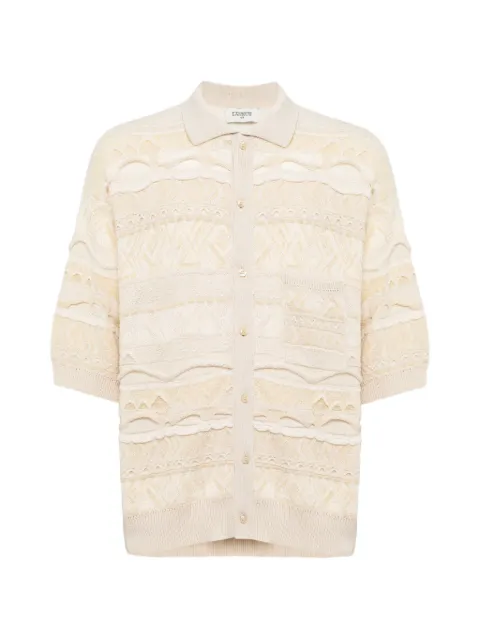 Laneus knitted shirt