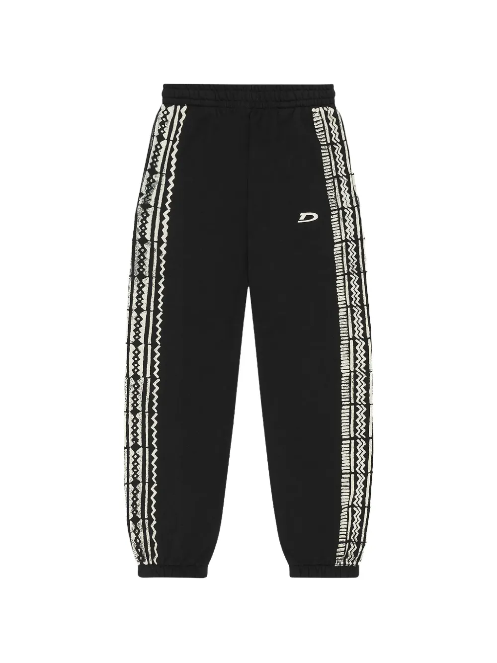 Denim Tears mudcloth track pants - Nero