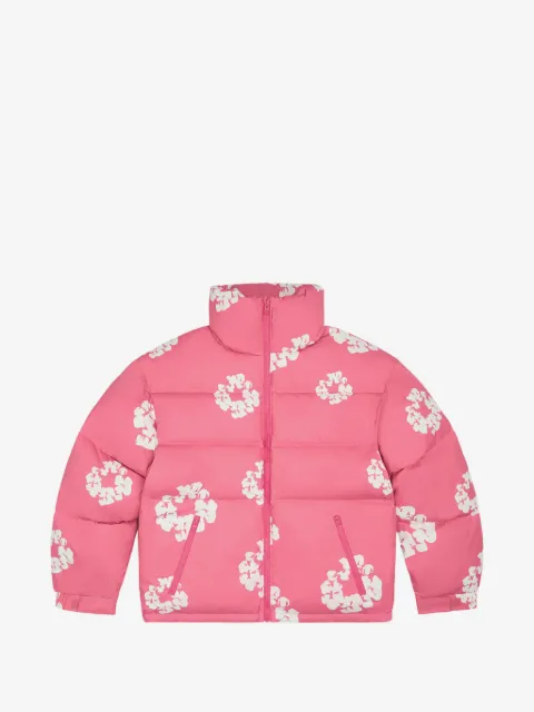 Denim Tears Wreath puffer jacket