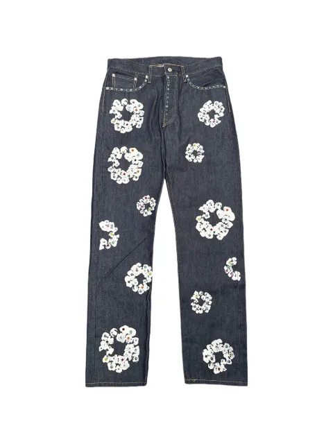 Denim Tears jeans con apliques de strass