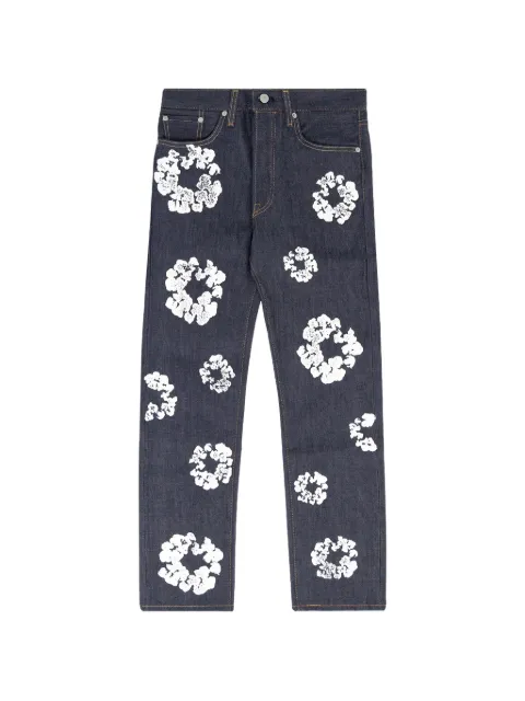 Denim Tears x Levi's wreath selvedge jeans