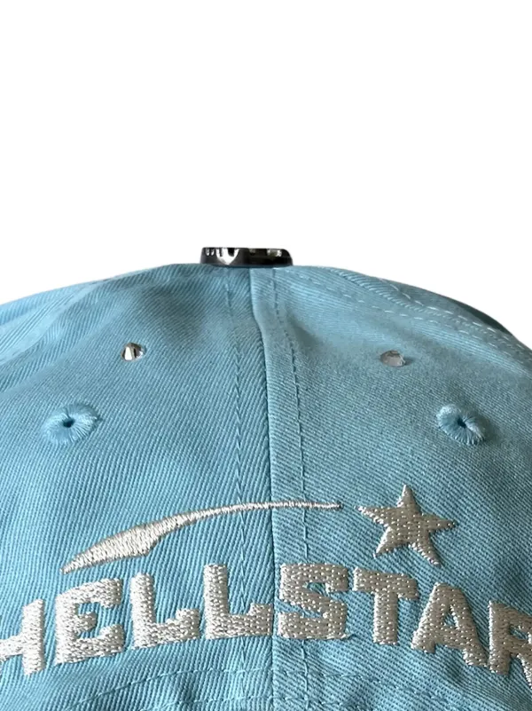 HELLSTAR OG Logo Snapback Hat | Blue | FARFETCH
