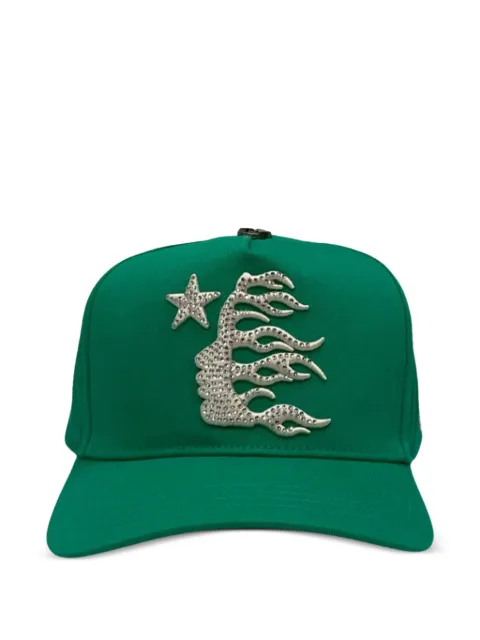 HELLSTAR rhinestone snapback hat
