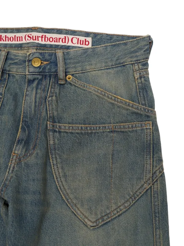 Stockholm Surfboard Club Front Pocket Hawk Jeans | Blue | FARFETCH