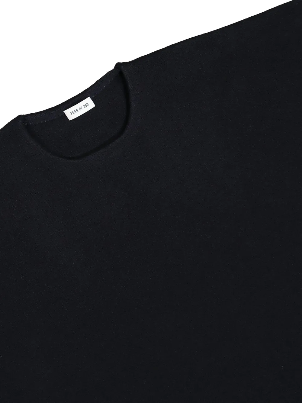 Fear Of God Milano T-shirt met ronde hals Zwart