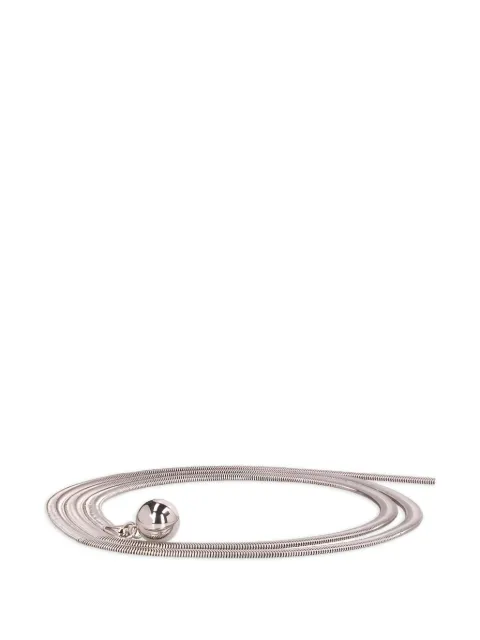 Sportmax Vortice ball-detail necklace