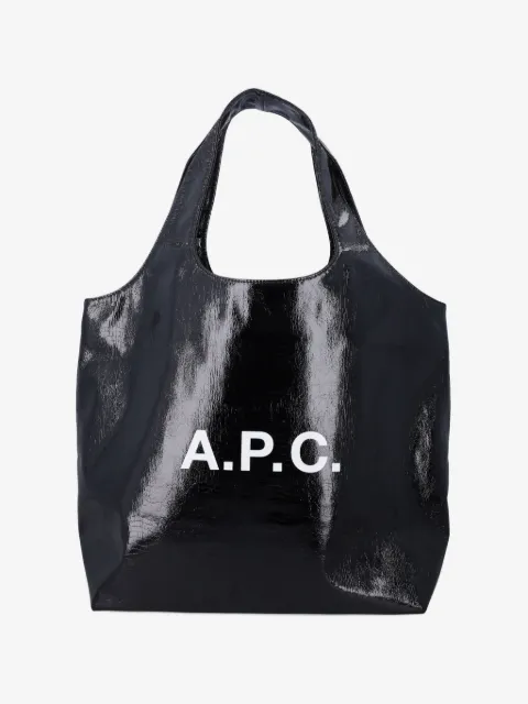 A.P.C. Ninon logo print tote bag