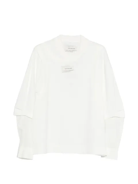 Feng Chen Wang layered-design T-shirt