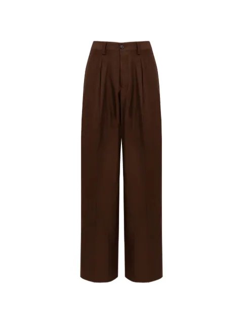 Laneus button tailored trousers