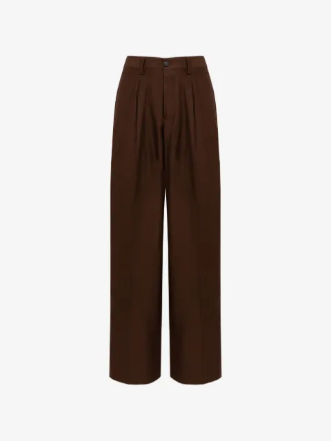 Laneus button tailored trousers